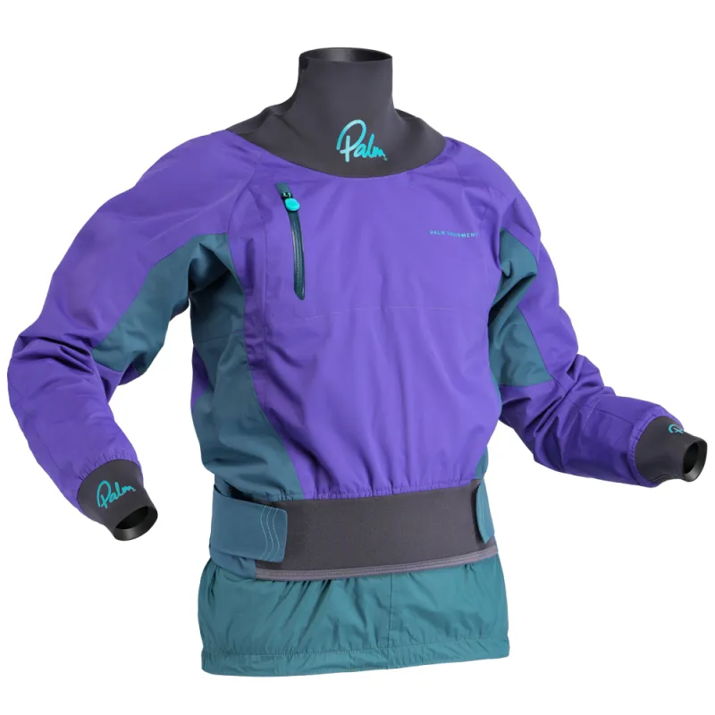 Zenith Longsleeve Womens Jacket Purple/Pine