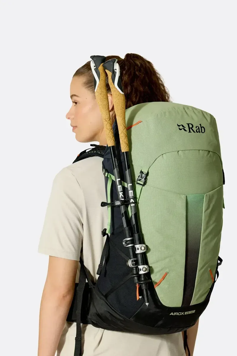 Rab Women's Airox 28ND Hiking Pack in Fig Green/Black-4