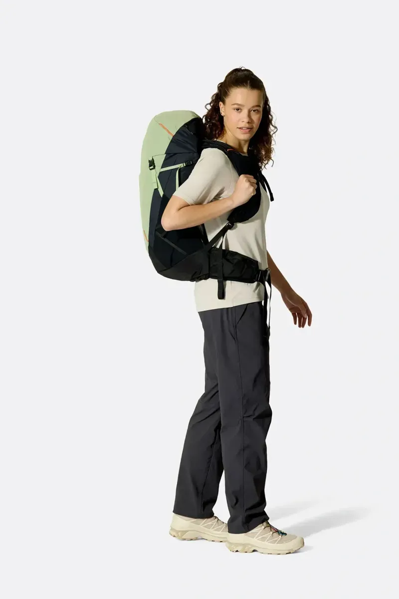 Rab Women's Airox 28ND Hiking Pack in Fig Green/Black-7