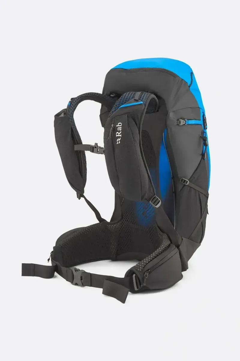 Rab Airox 30l Hiking Pack in Maya Blue/Black-2