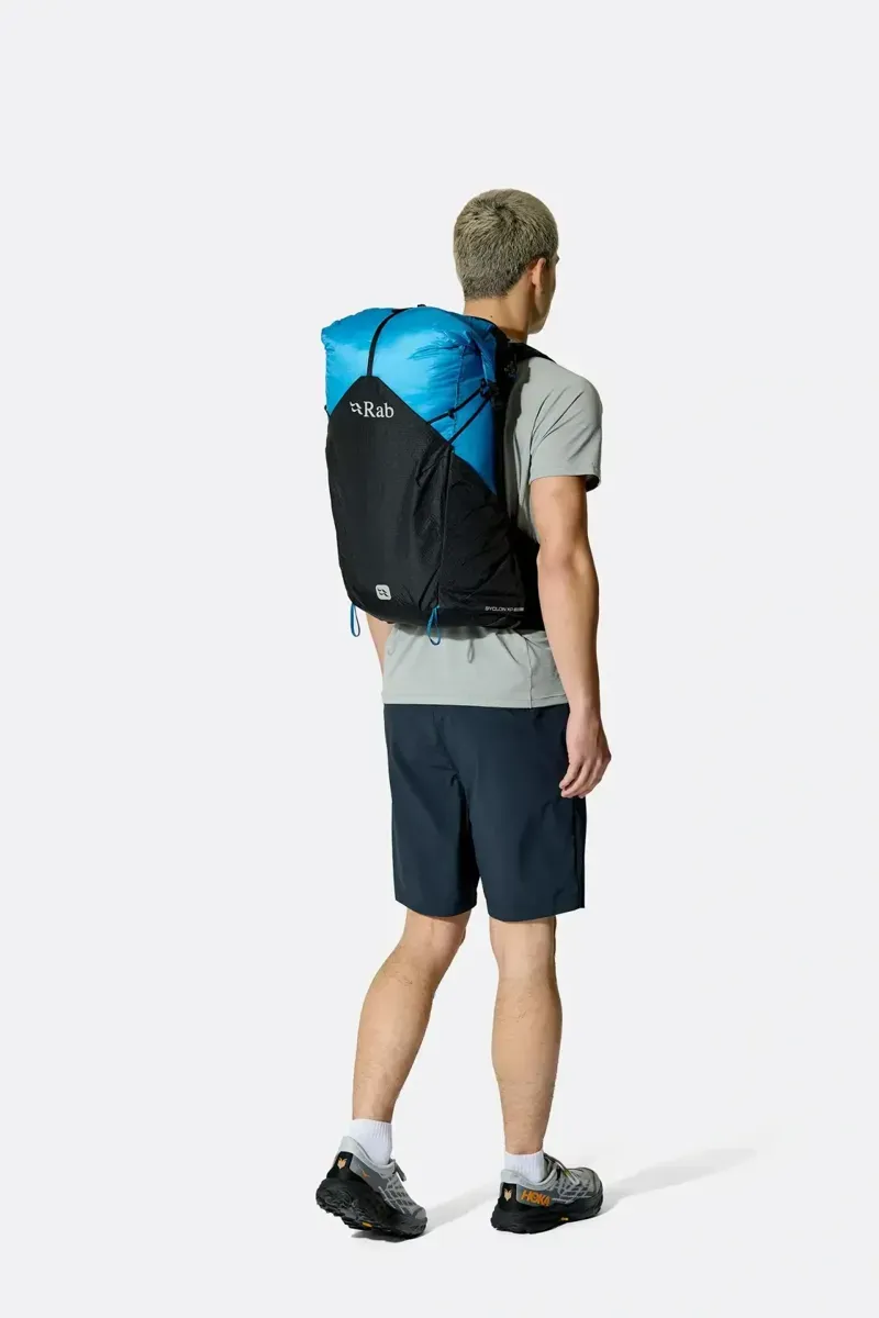 Rab Syclon XP 30L Waterproof Pack in Black/Maya Blue-10