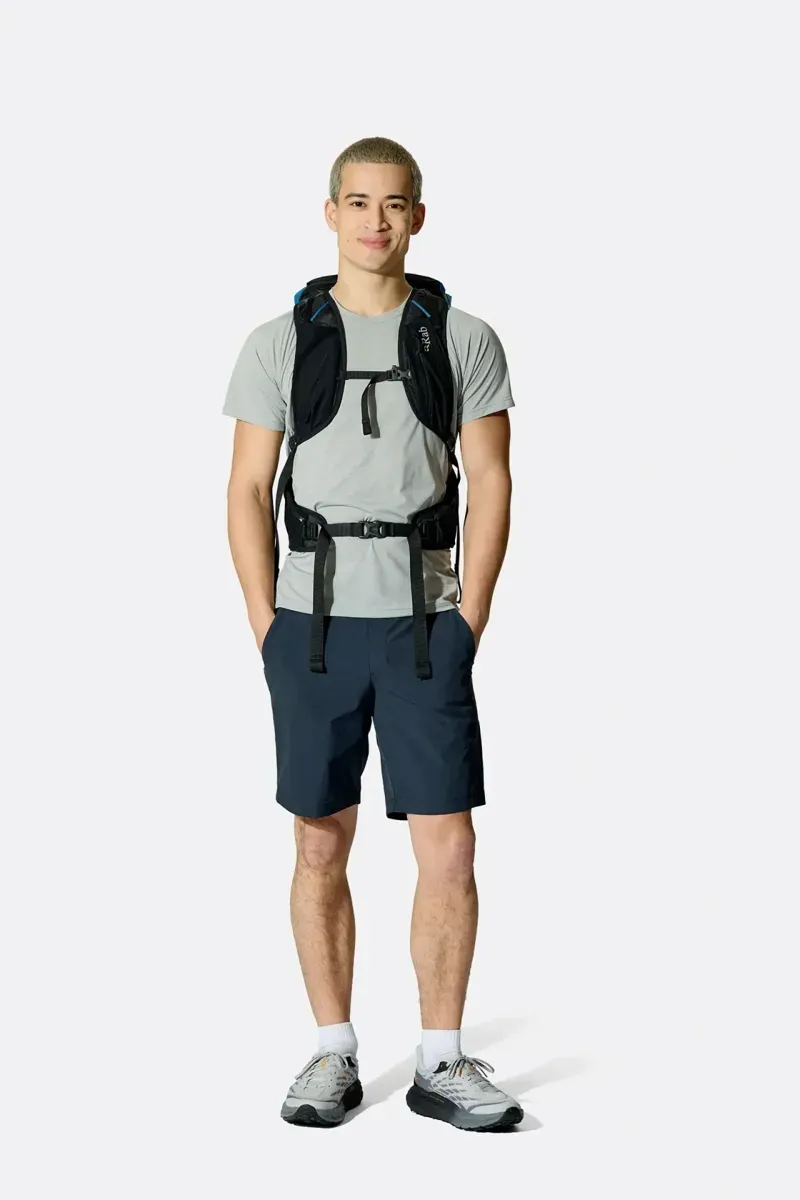 Rab Syclon XP 30L Waterproof Pack in Black/Maya Blue-4