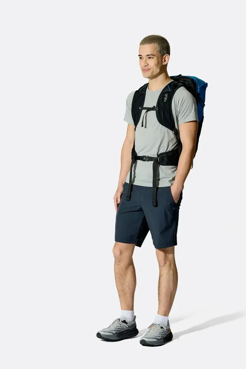 Rab Syclon XP 30L Waterproof Pack in Black/Maya Blue-8