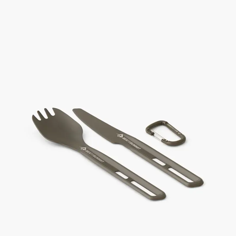 Sea To Summit Frontier Ultralight Cutlery Set 2 Piece Spork and Knife-1