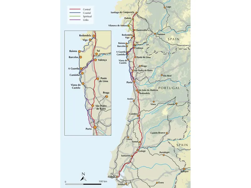 The Camino Portugues From Lisbon and Porto to Santiago - Central Coastal and Spiritual Caminos-2