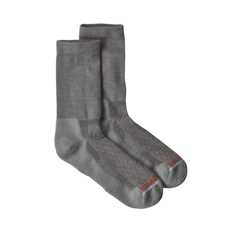 Patagonia Merino Performance Crew Socks in Grey 