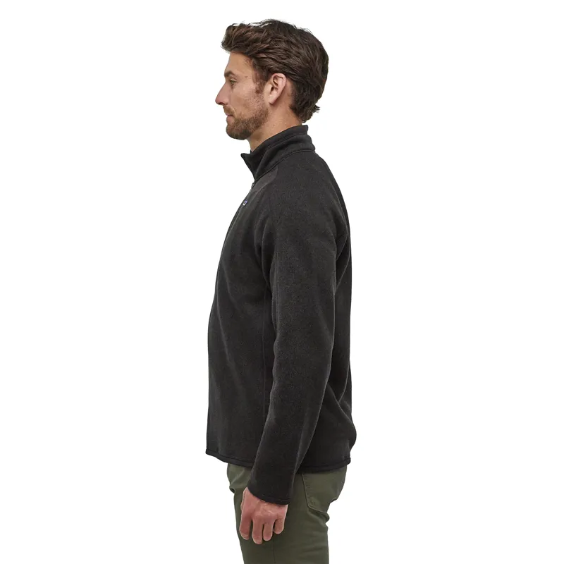 Patagonia Better Sweater Quarter-Zip Fleece in Black-3