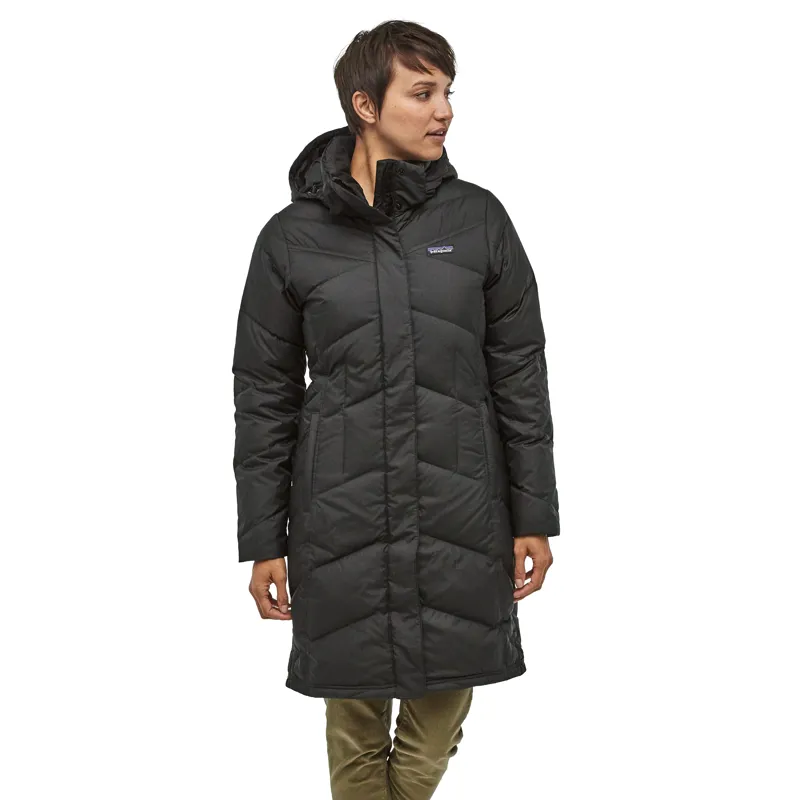 Patagonia Down With It Womens Parka in Black-1