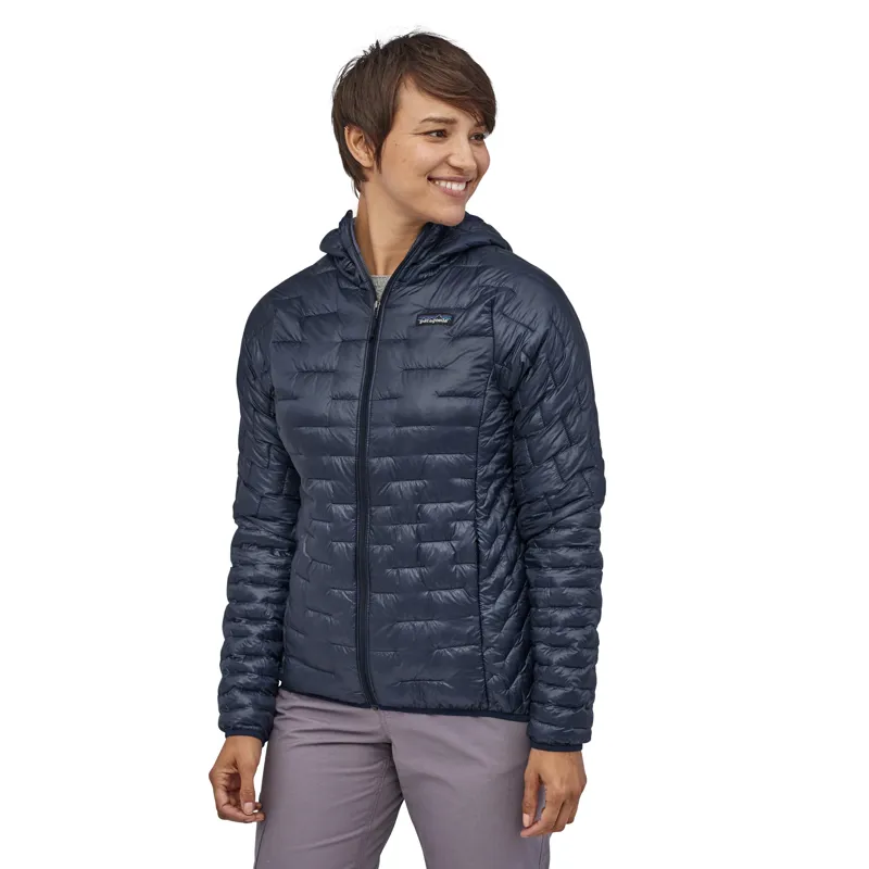 Patagonia Micro Puff Womens Hoody in Blue-1