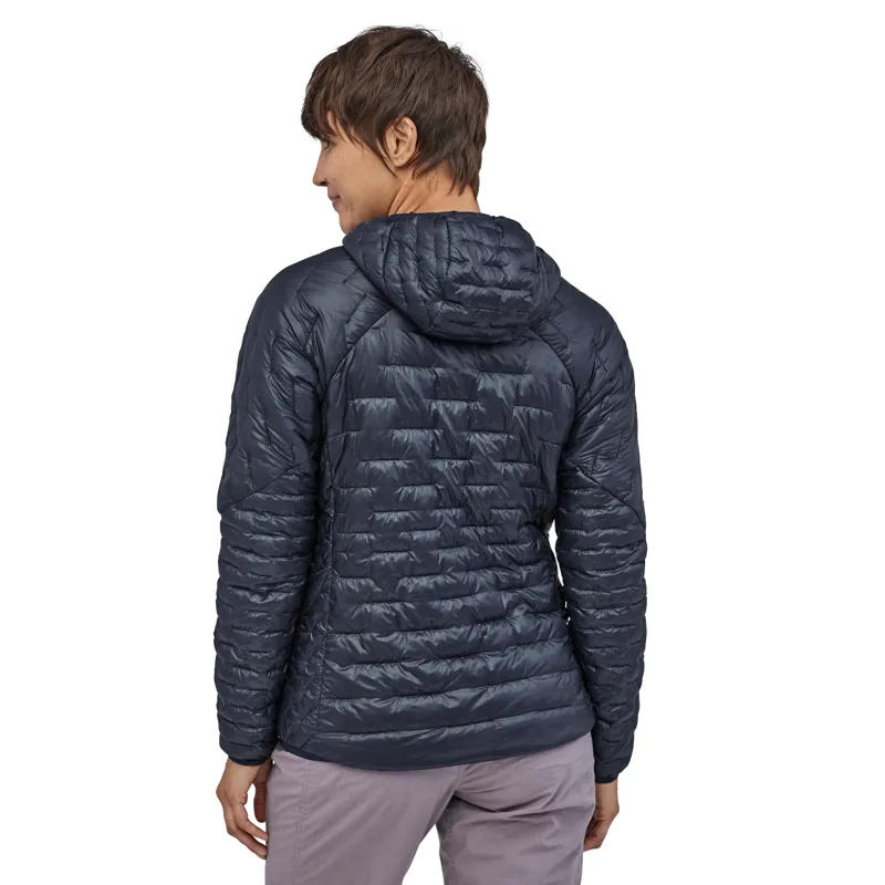 Patagonia Micro Puff Womens Hoody in Blue-2