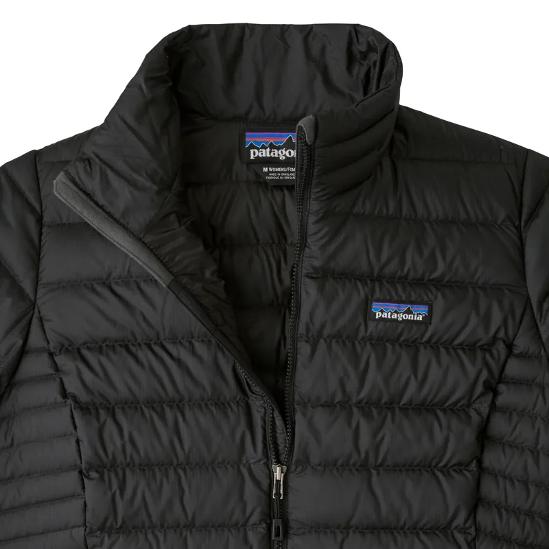 Patagonia Womens Down Sweater Jacket in Black-1