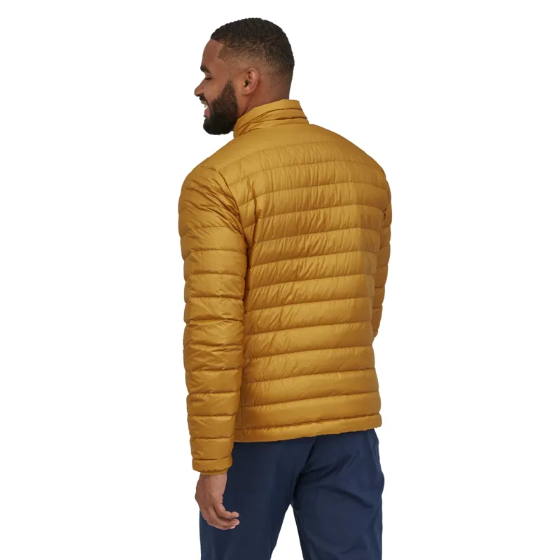 Patagonia Men's Down Sweater Jacket in Buckwheat Gold -2