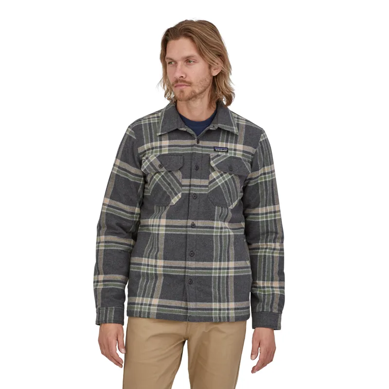 Patagonia insulated fjord flannel shirt hotsell