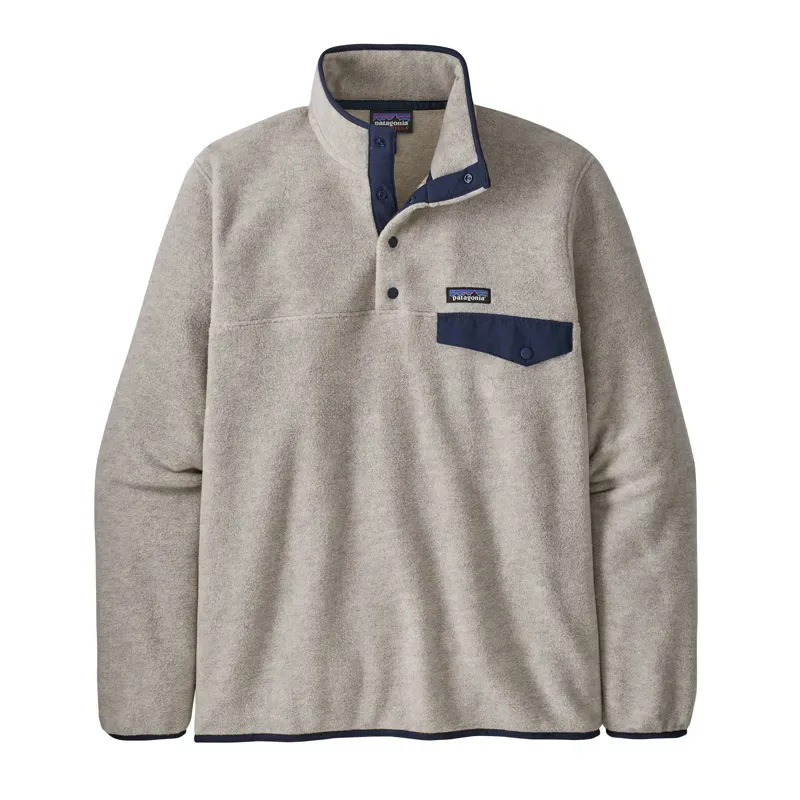 Patagonia lightweight synchilla oatmeal heather deals