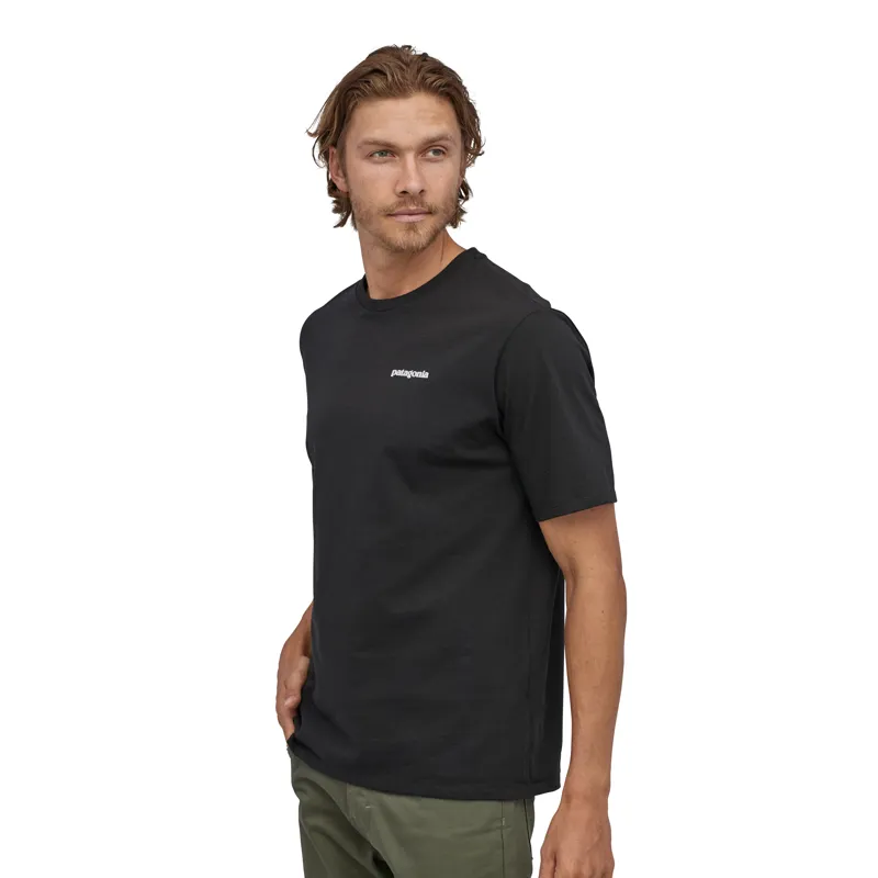 Patagonia P-6 Logo Responsibili-Tee in Black-1