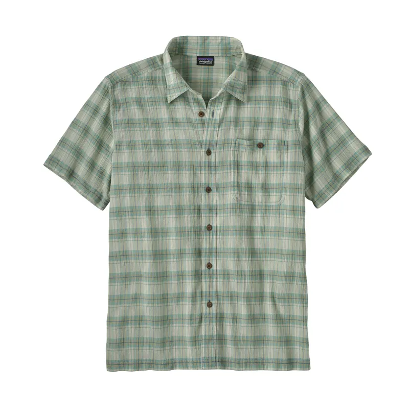 Patagonia A/C Shirt in Breezy Plaid: Early Teal