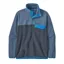 Patagonia Lightweight Synchilla Snap-T Pullover in Smolder Blue