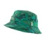 Patagonia Wavefarer Bucket Hat in Water People Banner Cliffs and Waves: Conifer Green