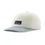 Patagonia P-6 Label Traditional Cap in Birch White w/Fleck Blue