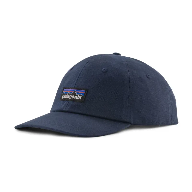 Patagonia P-6 Label Traditional Cap in New Navy