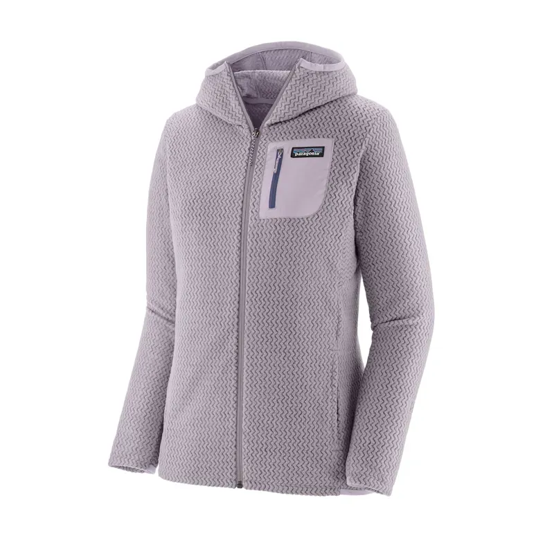 Patagonia Womens' R1 Air Full Zip Hoody in Foxglove Purple