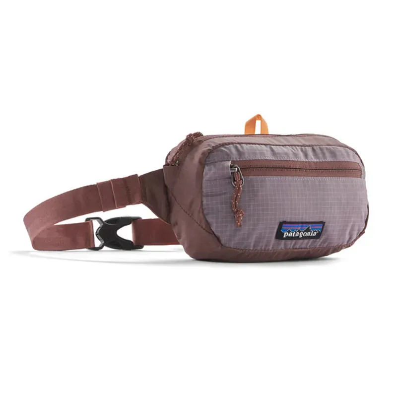Patagonia Ultralight Black Hole Mini Hip Pack 1L In Dulse Mauve